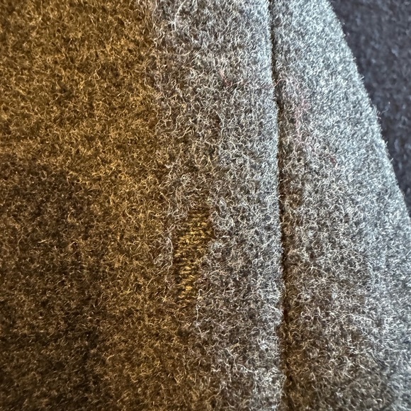 John Weitz Cashmere Wool blend Double-Breasted Dark Gray Coat Sz 4p - Picture 15 of 15